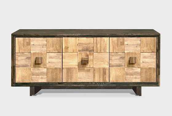 Тумба "Куб Дизайн" 3 массив и шпон дуба 3