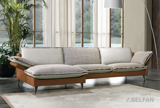 «ГРАНД» диван с оттоманкой #1