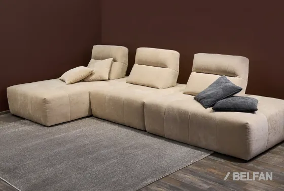 «АПОЛЛО» диван с оттоманкой #1