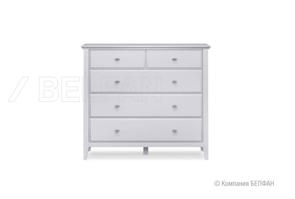 Комод "Адель" массив ольхи, МДФ 2