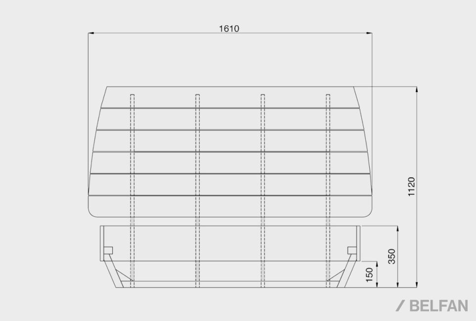 Кровать "Уоллстрит" массив дуба 3