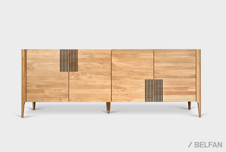 Тумба "Бергамо" 4 массив дуба 2