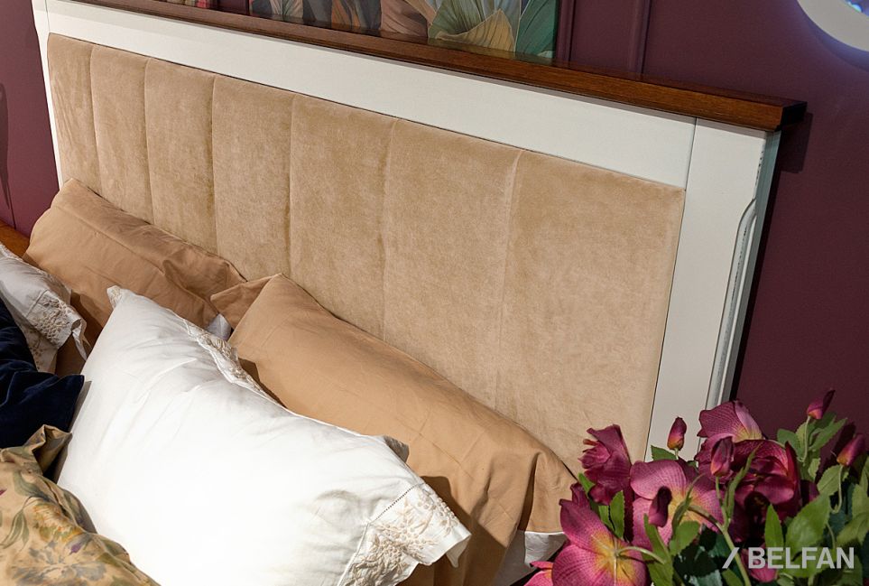 Кровать "Brianson" массив и шпон дуба, МДФ 2