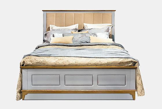 Кровать "Бриансон" массив и шпон дуба, МДФ 7