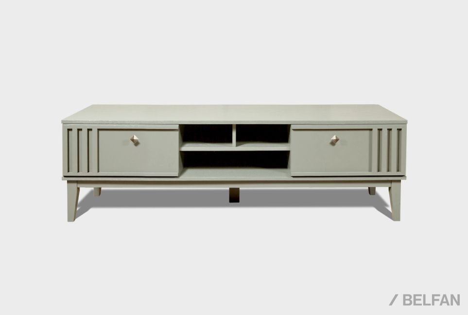 Тумба под ТВ "Chicago" 170 массив и шпон дуба 1