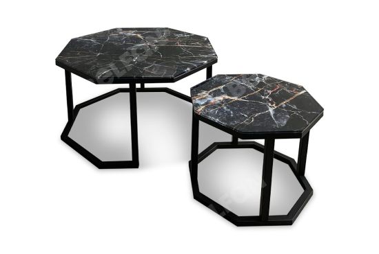 "Quartz" комплект столов многоугольных