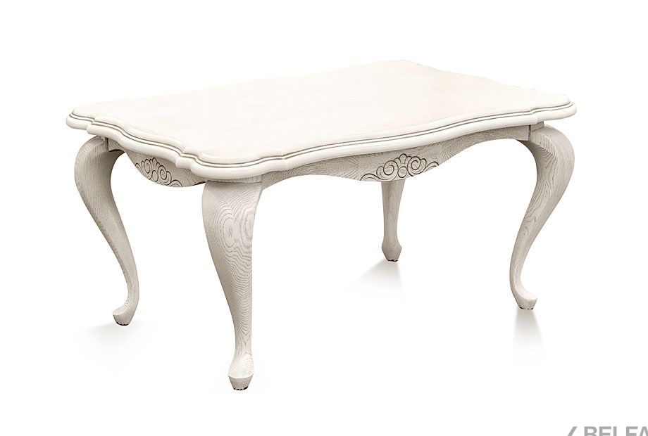 Стол журнальный "Грация" массив и шпон дуба 1