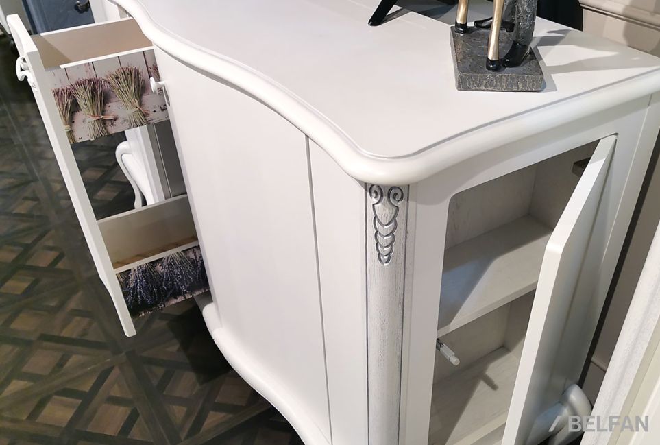 Тумба "Fleuron" массив и шпон бука 4