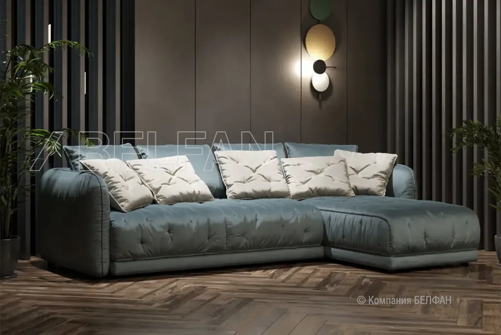 KASSEL диван с оттоманкой XL #1