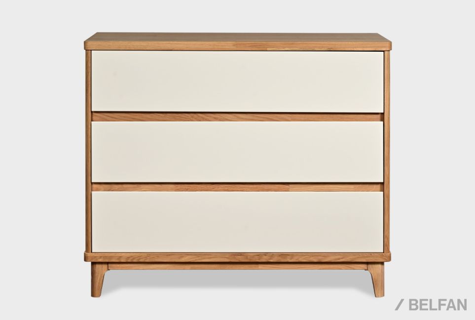 Комод "Wallstreet" 3 массив дуба, МДФ 2