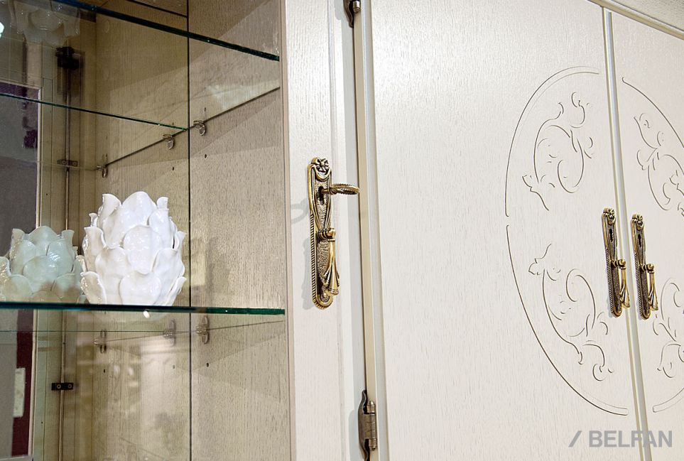 Тумба "Соната" (без декора) массив и шпон дуба 3