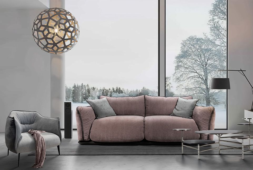 "Ferre" диван 3-х местный; нераскл.; 32; Ricci 05+Ricci 02+Enzo 130 (гр. 1/МТХ+СМ)