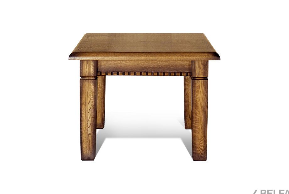 Стол журнальный "Верди Люкс 2" массив и шпон дуба 1