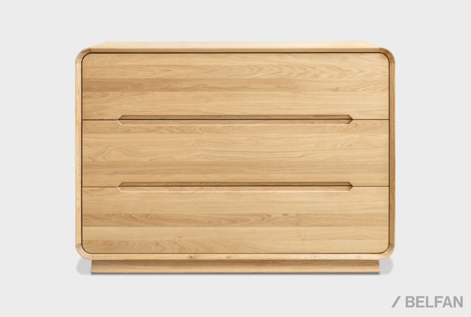 Комод "Монблан" 3 массив дуба 3