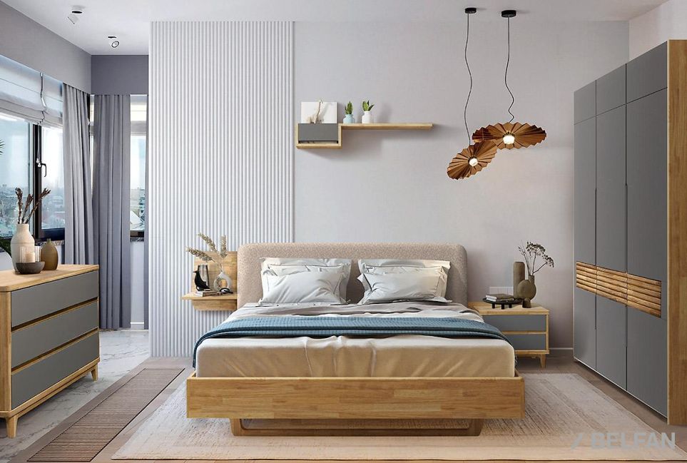 Полка с нишей "Wallstreet" (левая) массив дуба, МДФ 4