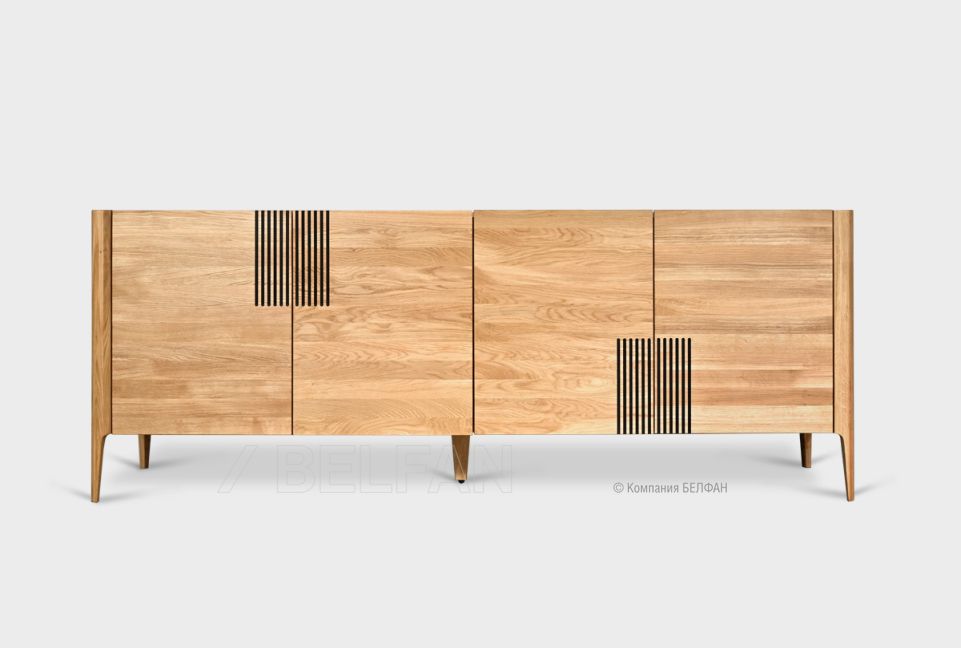 Тумба "Bergamo" 4; дуб натуральный