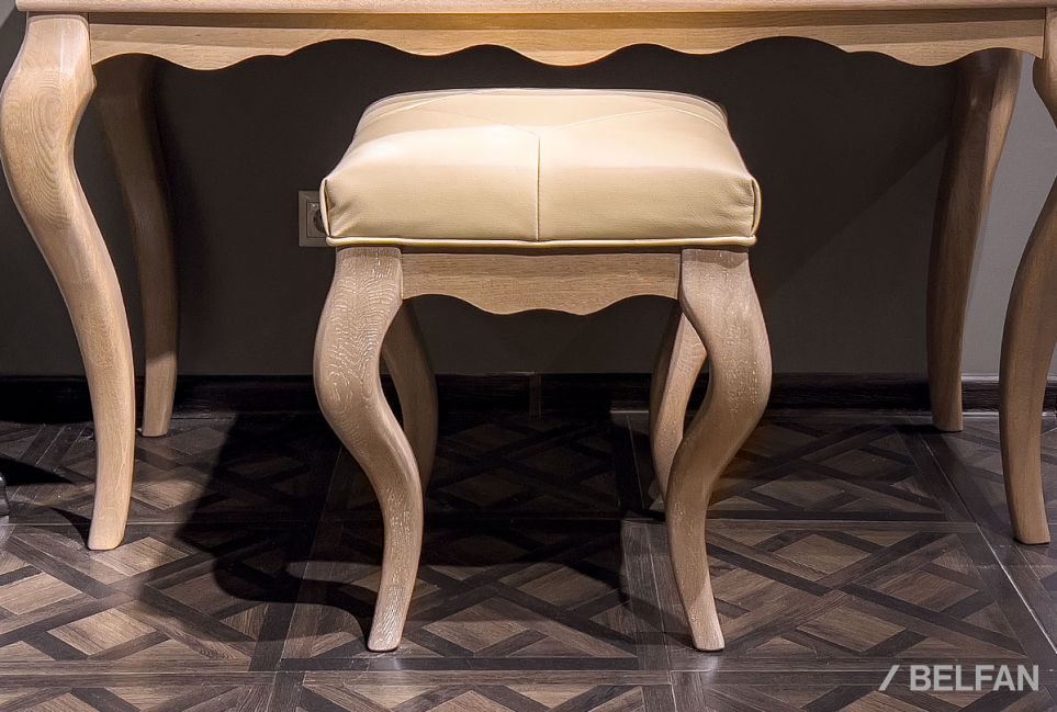 Банкетка "Тэфи" маленькая массив и шпон дуба 1