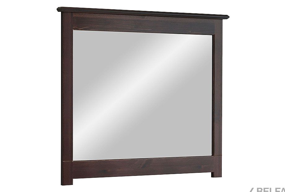 Зеркало навесное "Рауна" массив сосны 2