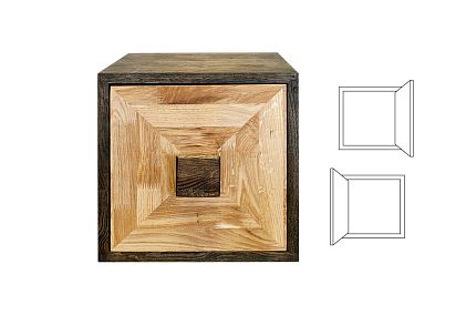 Модуль для стеллажей открытых 1-но дв. "Cube Design"