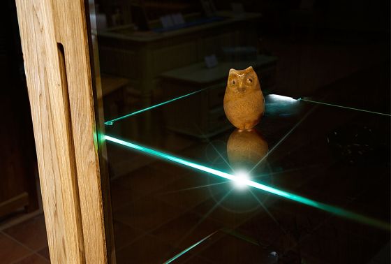 (Берген) Светодиодная подсветка стеклянных полок