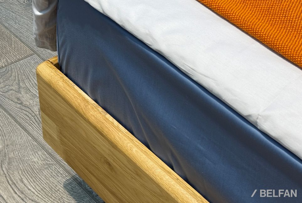 Кровать "Wallstreet" (мягкое изголовье высокое) массив дуба 6