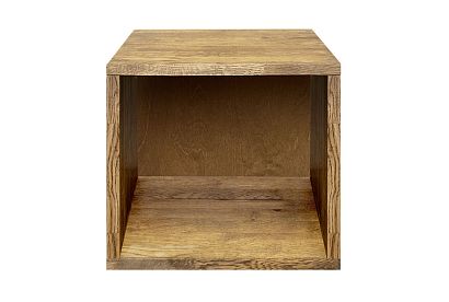 Модуль для стеллажей открытых "Cube Design"; *КМ-009.200; бейц-масло