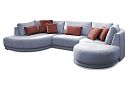 "Lucca" диван П-образный; нераскл.; 6L109018; левый; Loft 18+Vogue 08 (гр.23/МТХ)