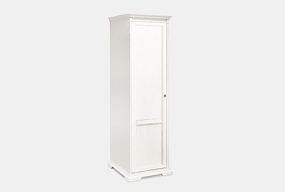 Шкаф 1-но дверный для прихожей "Лика" (левый) массив и шпон дуба 4