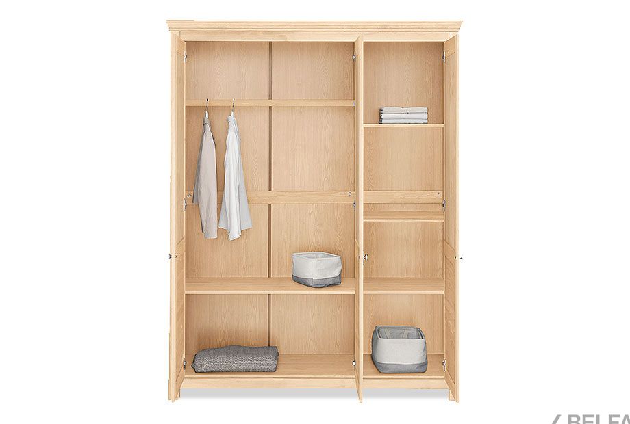 Шкаф для одежды 3-х дв. "Рауна" 30 массив сосны 2