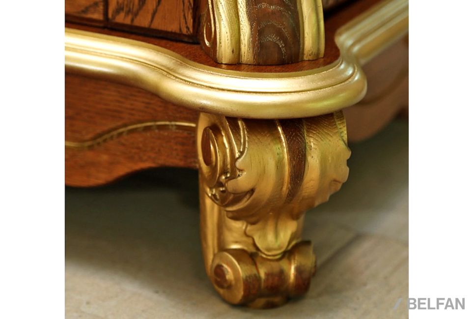 Зеркало напольное "Алези Люкс" массив и шпон дуба 2