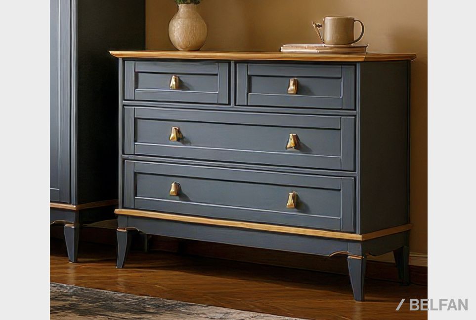 Комод "Стюарт" массив и шпон дуба 1