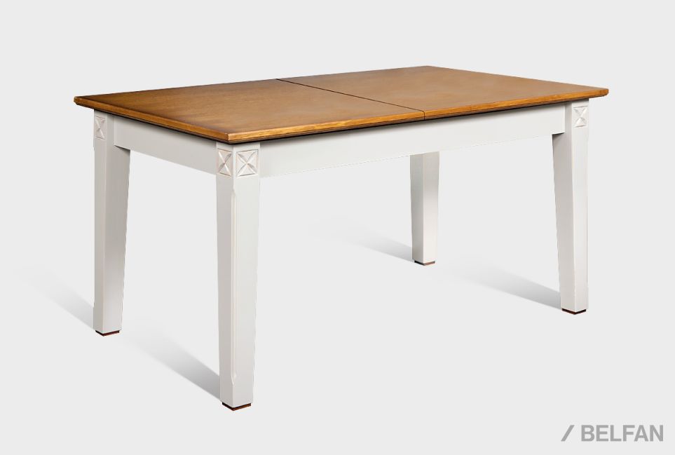 Стол обеденный "Brianson" раскл. массив и шпон дуба, МДФ 1