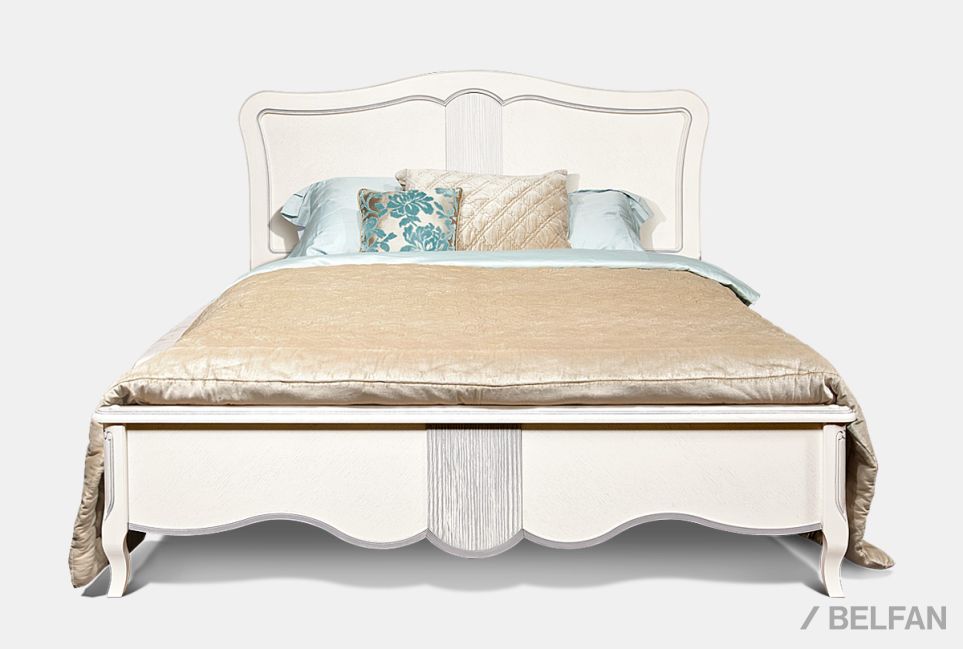 Кровать "Katrin" (низкое изножье) массив дуба 2