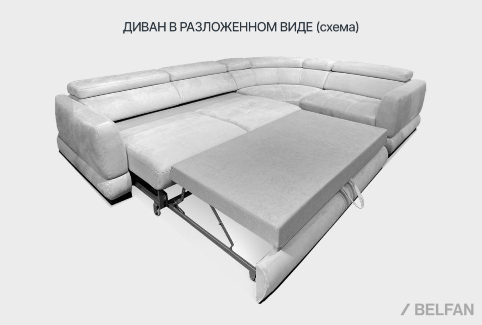 "Орландо" диван угловой 3