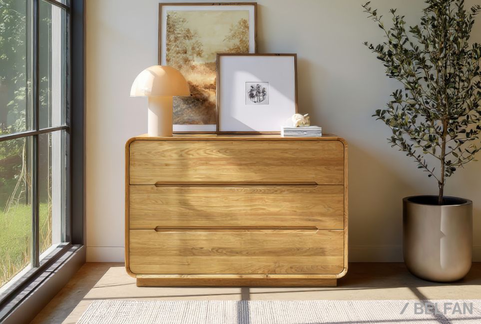 Комод "Монблан" 3 массив дуба 6
