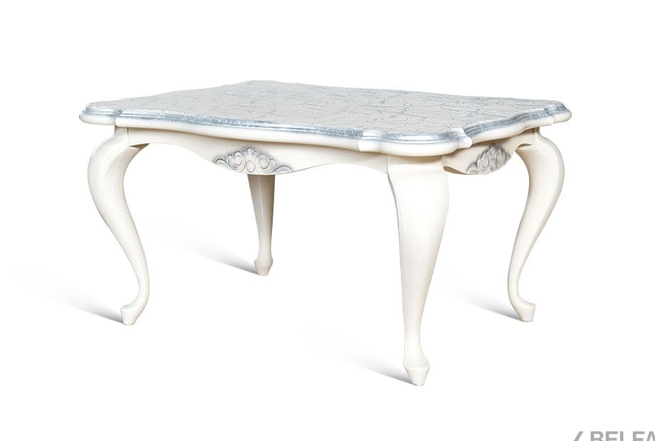 Стол журнальный "Грация" массив и шпон дуба 1