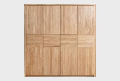 Шкаф для одежды 4-х дверный "Норд" (с ящиками); бейц-масло