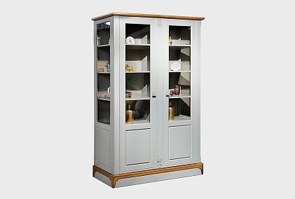 Шкаф с витриной 2-х дверный "Бриансон"