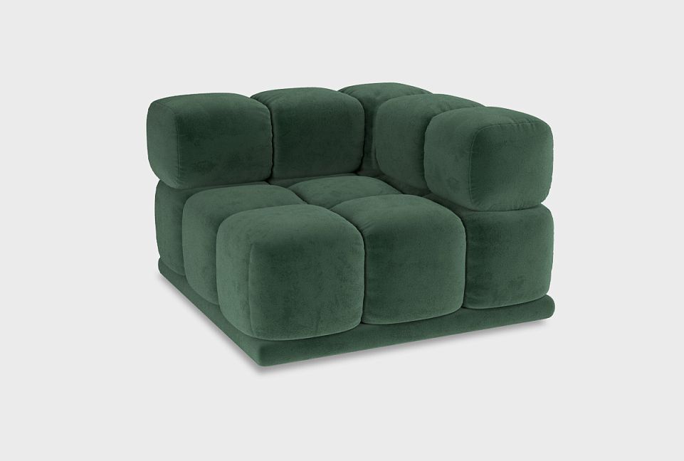 "Kioto" секция угловая; нераскл.; 90 R; Ideal Hardal (гр.4/Турция)