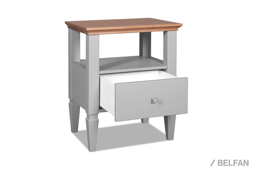 Тумба прикроватная "Ольса" 01 массив сосны 3