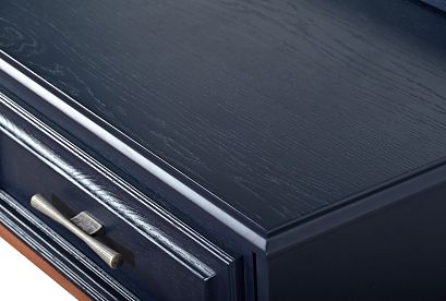 Тумба под ТВ "Сакраменто" 180 с нишей (правая); *А-016.42; сумеречный, орех