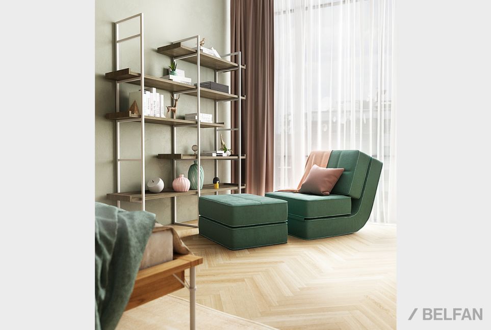 Стеллаж "Art Collection" 453 массив дуба, металл 3