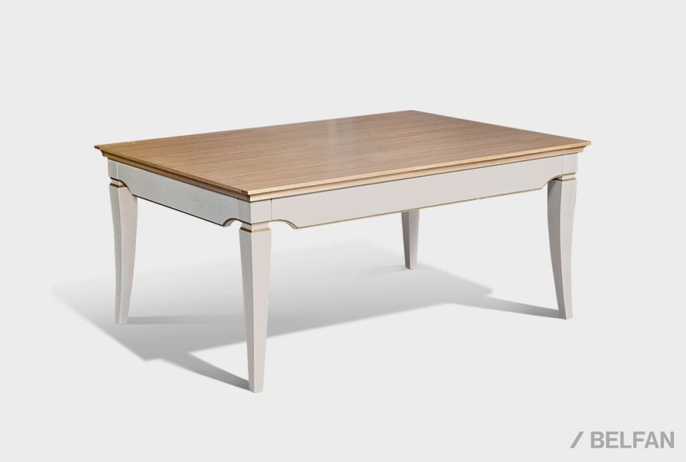 Стол журнальный "Стюарт" массив и шпон дуба 1