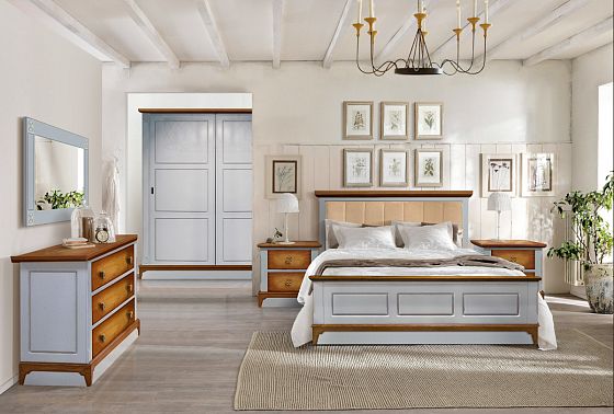 Тумба прикроватная "Бриансон" массив и шпон дуба, МДФ 6