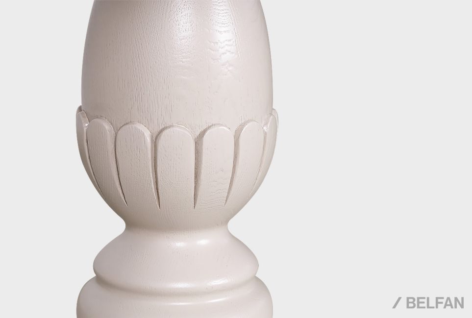 Стол обеденный "Оливия" (круглый) массив и шпон ольхи 6