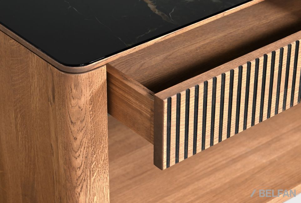 Стол-консоль "Bergamo" массив дуба 5