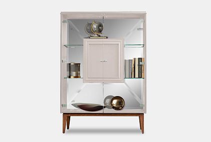 Тумба высокая "Сакраменто" (стекло)