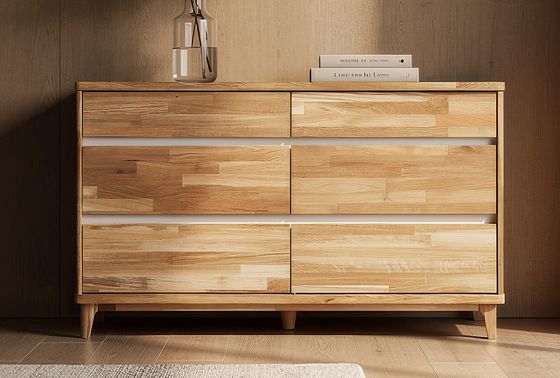 Комод "Wallstreet" 6 массив дуба, МДФ 8