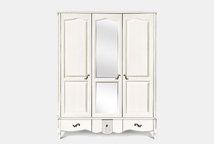 Шкаф для одежды "Катрин" фигурный 3-х дв. с зеркалом