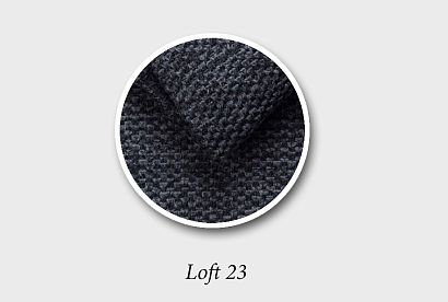 "Чарли" диван двухместный; нераскл.; 22; металл черный; Loft 23(38937) (гр.1/МТХ)